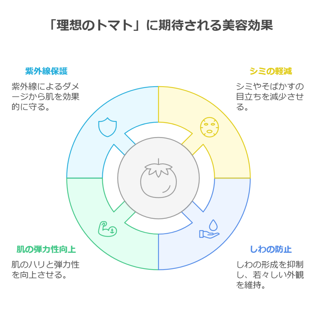 「理想のトマト」に期待される美容効果